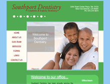 Tablet Screenshot of mysouthportdentistry.com